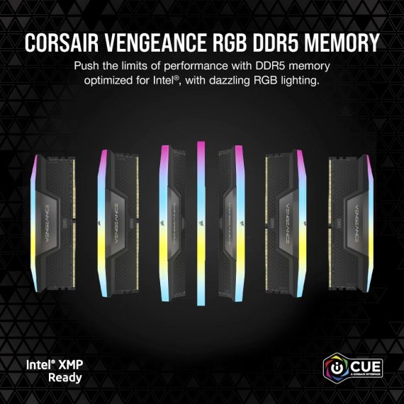 CORSAIR Vengeance RGB - DDR5 - kit - 96 GB 2 | CMH96GX5M2B7000C40
