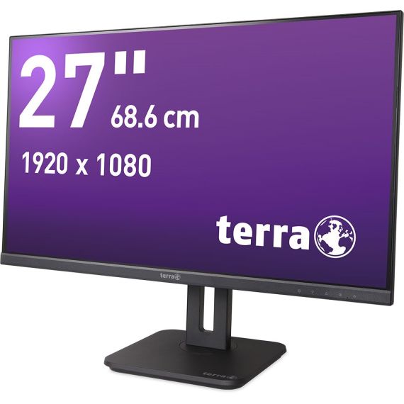 TERRA LCD/LED 2748W PV V3.1 schwarz HDMI/DP/USB-C GREEN | 3030239