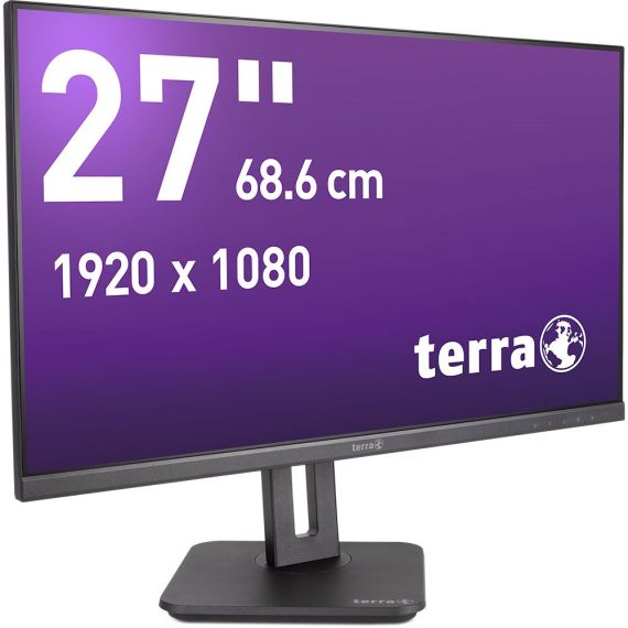 TERRA LCD/LED 2748W PV V3.1 schwarz HDMI/DP/USB-C GREEN | 3030239