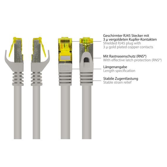 Good Connections - Patch cable - RJ-45 (M) to RJ-45 ( | 8070R-050