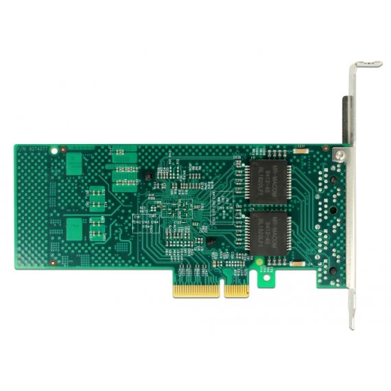 Delock PCI Express Card &gt 4 x Gigabit LAN - Network ada | 89946