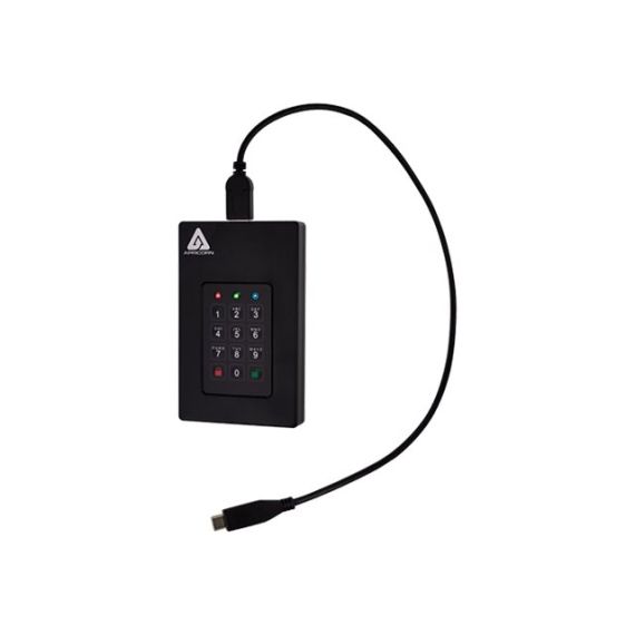 Apricorn Aegis Fortress L3 - Hard drive - encrypted -  | AFL3-5TB