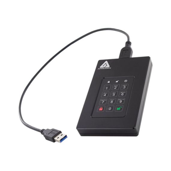 Apricorn Aegis Fortress L3 - Hard drive - encrypted -  | AFL3-5TB