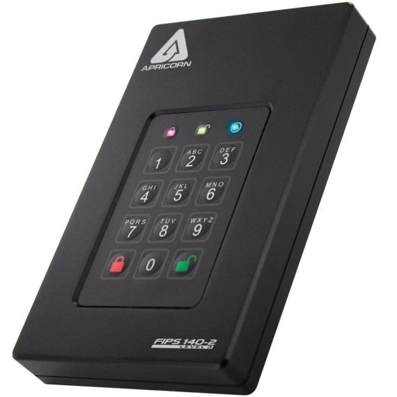Apricorn Aegis Fortress L3 - Hard drive - encrypted -  | AFL3-5TB