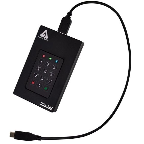 Apricorn Aegis Fortress L3 - Hard drive - encrypted -  | AFL3-5TB