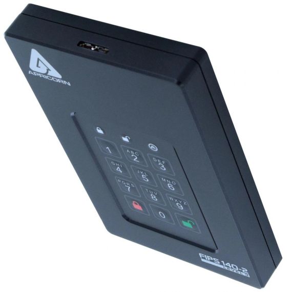 Apricorn Aegis Fortress L3 - Hard drive - encrypted -  | AFL3-5TB