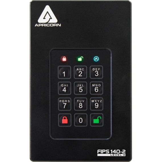 Apricorn Aegis Fortress L3 - Hard drive - encrypted -  | AFL3-5TB