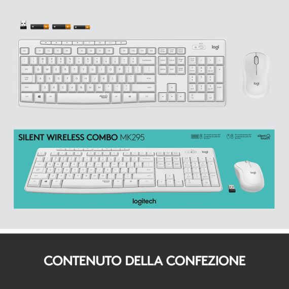 Logitech MK295 Silent - Keyboard and mouse set - wir | 920-009821