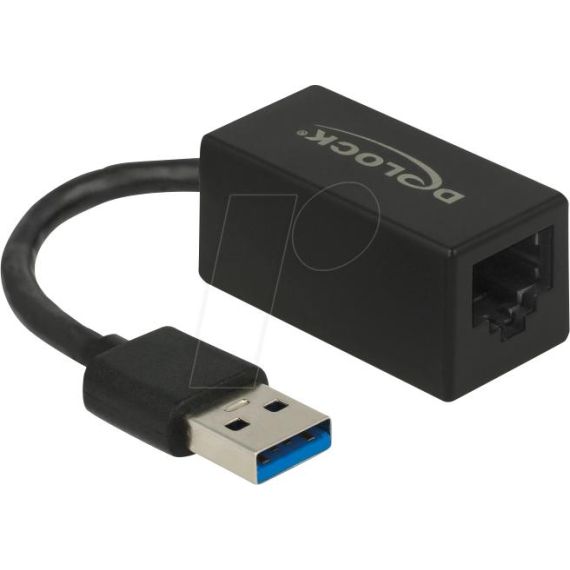 Delock - Network adapter - USB 3.2 Gen 1 - Gigabit Ethern | 66039