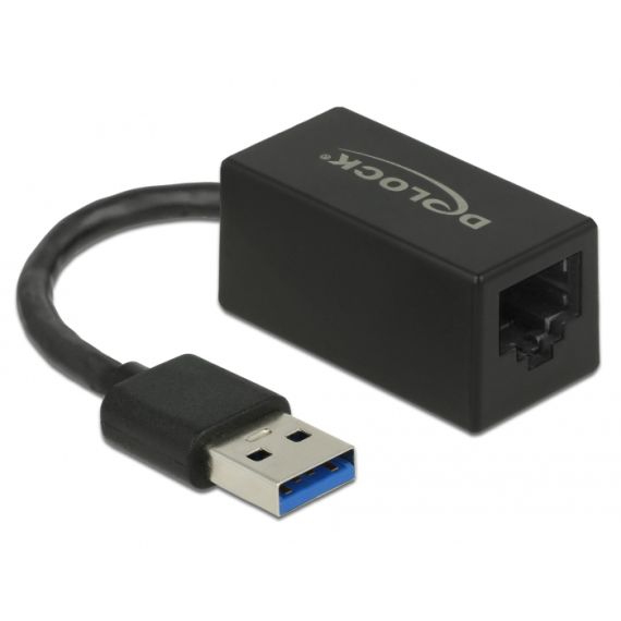 Delock - Network adapter - USB 3.2 Gen 1 - Gigabit Ethern | 66039