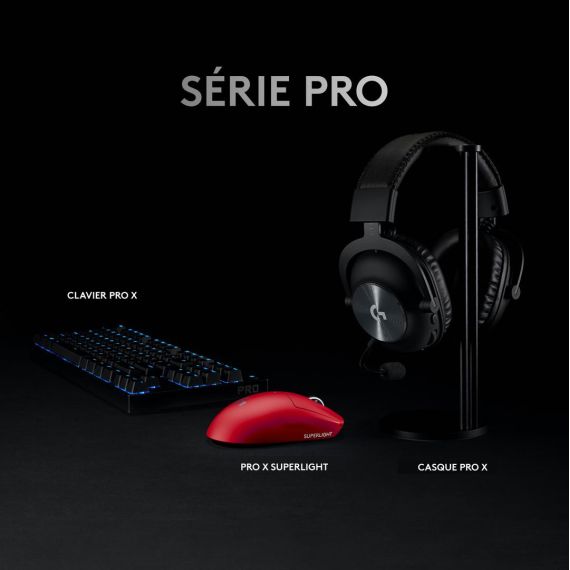 Logitech G PRO X SUPERLIGHT - Mouse - optical - 5 bu | 910-006785
