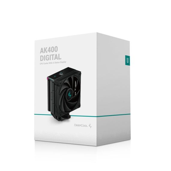 Deepcool AK400 DIGITAL - Processor cooler - (f | R-AK400-BKADMN-G