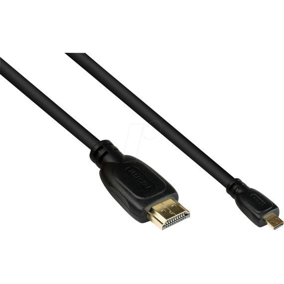 Alcasa 4532-020 / 2 m / HDMI Type A (Standard) / Male / HDMI Type