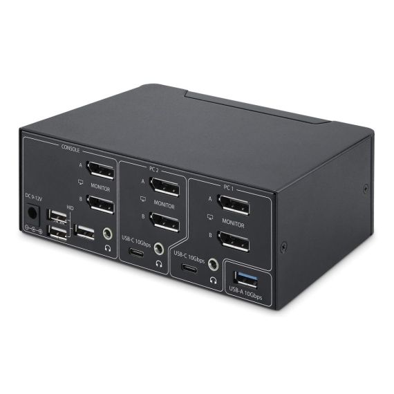 StarTech.com 2-Port Dual-Monitor DisplayPor | P2CDD143-KVM-SWITCH