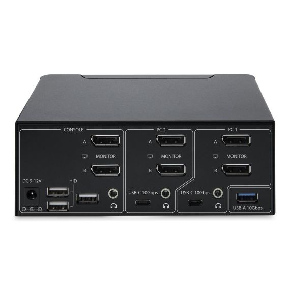 StarTech.com 2-Port Dual-Monitor DisplayPor | P2CDD143-KVM-SWITCH