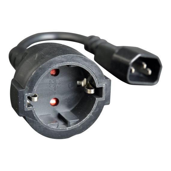Cablexpert - Power adapter - IEC 60320 C14 to CEE  | PC-SFC14M-01