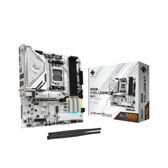ASRock B850M Steel Legend WiFi AM5 mATX HDMIDP 90MXBS2A0UAYZ