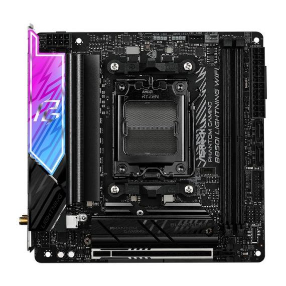 ASRock Phantom Gaming B850I LIGHTNING WIFI  90MXBQR0A0UAYZ