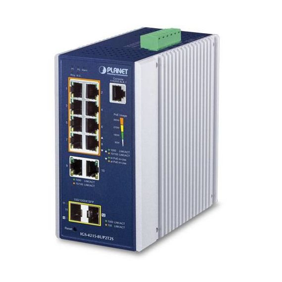 Planet  2-Port 100 1000X SFP Managed Switch IGS42158UP2T2S