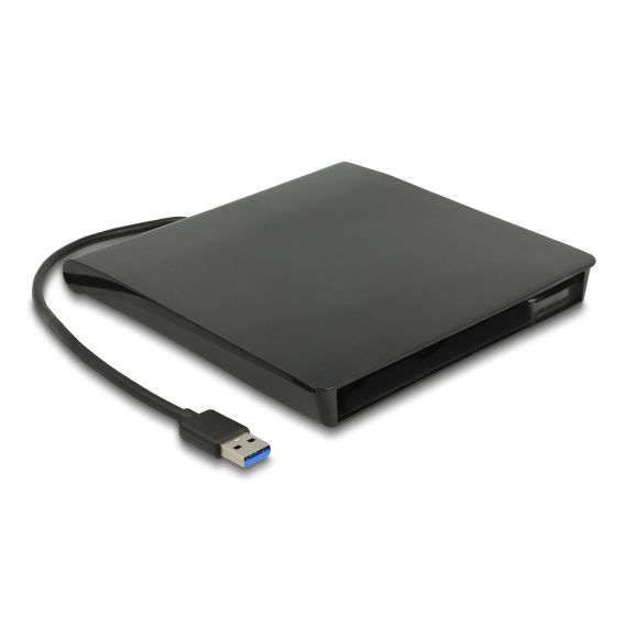 Delock 5.25" External Enclosure Slim SATA &gt USB 3.0 - S | 42636