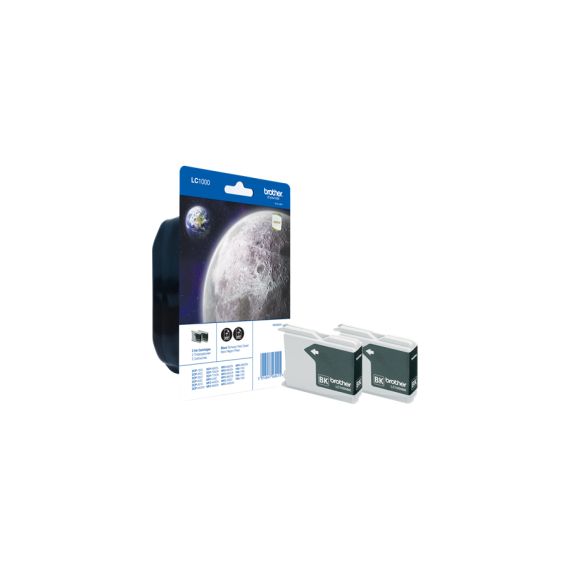 Brother LC1000BK - Black - original - ink cartridge | LC1000BKBP2