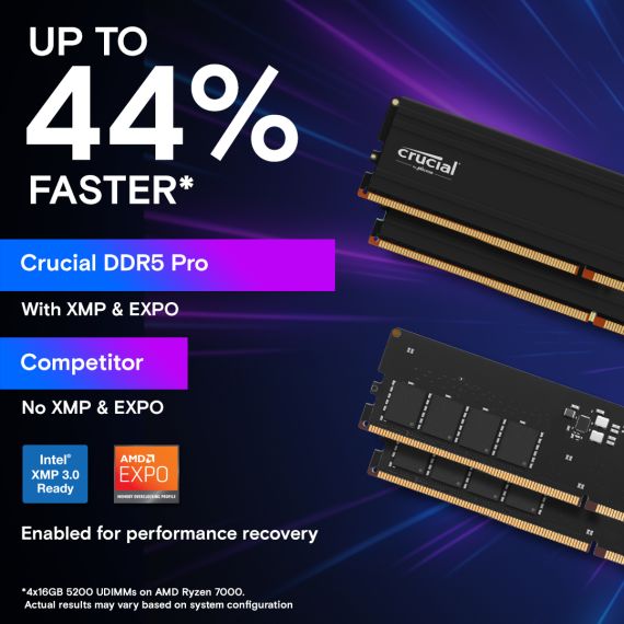 Crucial Pro - DDR5 - module - 16 GB - DIMM 288-pin | CP16G60C48U5