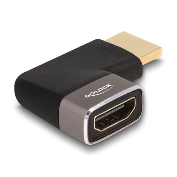 Delock - High Speed - HDMI adapter with Ethernet - HDMI m | 60082