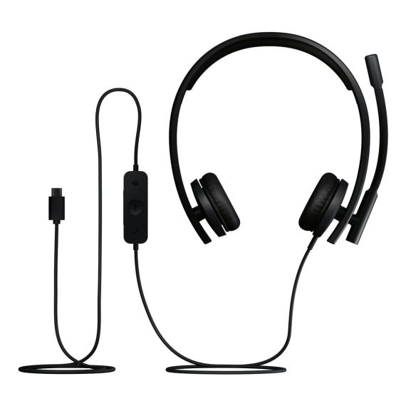 Logitech H570e - Headset - on-ear - wired - USB-C -  | 981-001431