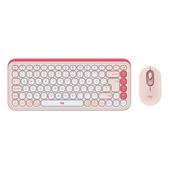 Logitech POP Icon Combo - Keyboard and mouse set - w | 920-013117