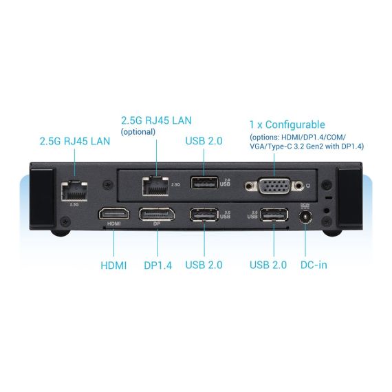 ASUS ExpertCenter PN43 - Barebone - mini PC 1 x | 90MR0182-M00030