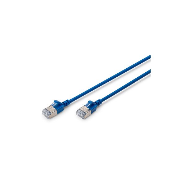 DIGITUS CAT 6A F-FTP Slim patch cable, AWG 32/ | DK-1632-A-010S-B