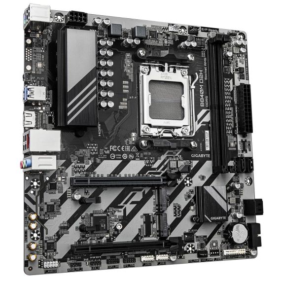 Gigabyte B840M D2H (B840,AM5,mATX,DDR5) - AMD Sockel AM5 (Ryzen Z