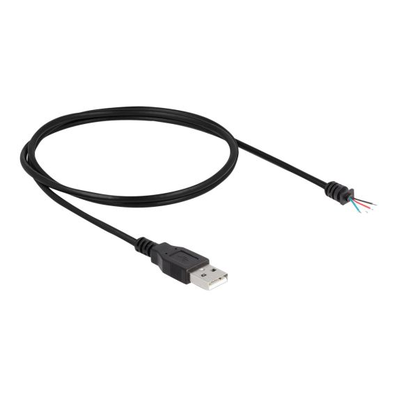 Delock - USB cable - USB (M) to bare wire - USB 2.0 - 1 m | 64184