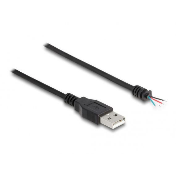 Delock - USB cable - USB (M) to bare wire - USB 2.0 - 1 m | 64184