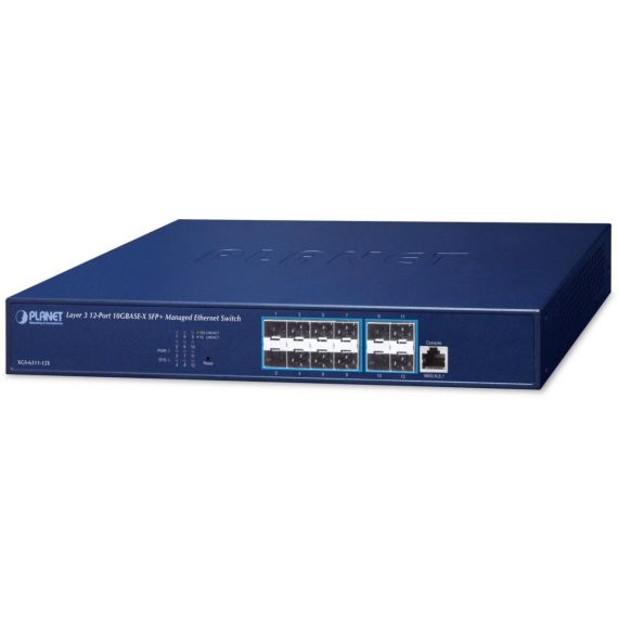 PLANET XGS-6311-12X / Managed / L3 / 12 / Full duplex / 32000 ent