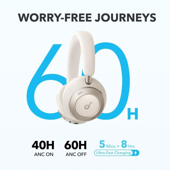 Soundcore Space One Pro - Headphones with mic - full s | A3062G21