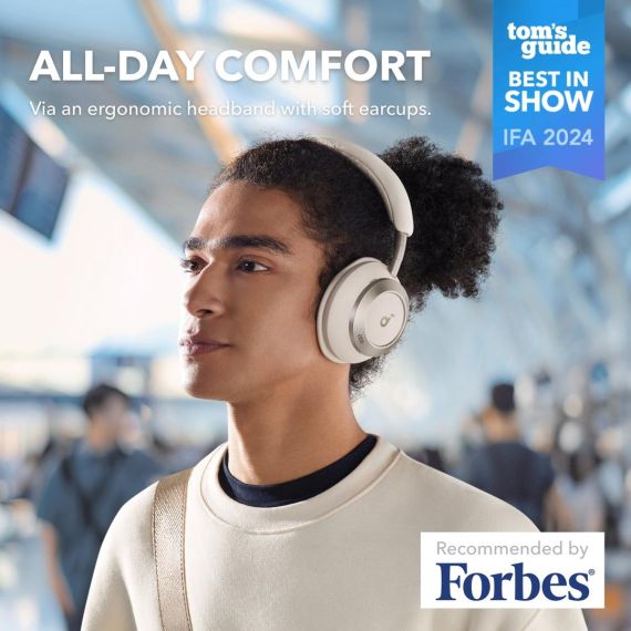 Soundcore Space One Pro - Headphones with mic - full s | A3062G21