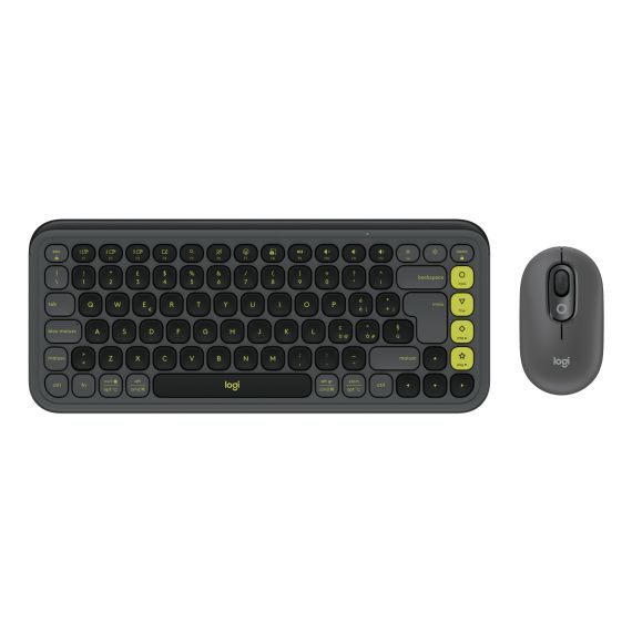 Logitech POP Icon Combo - Keyboard and mouse set - w | 920-013115