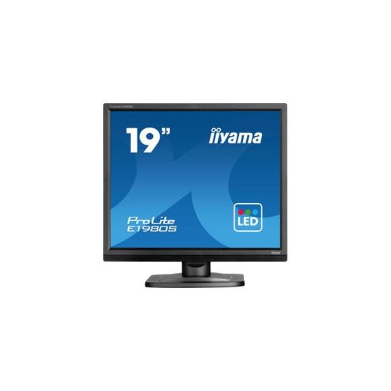 iiyama ProLite E1980S-B1 - LED monitor - 19" - 1280 x 1024 @ 75 H