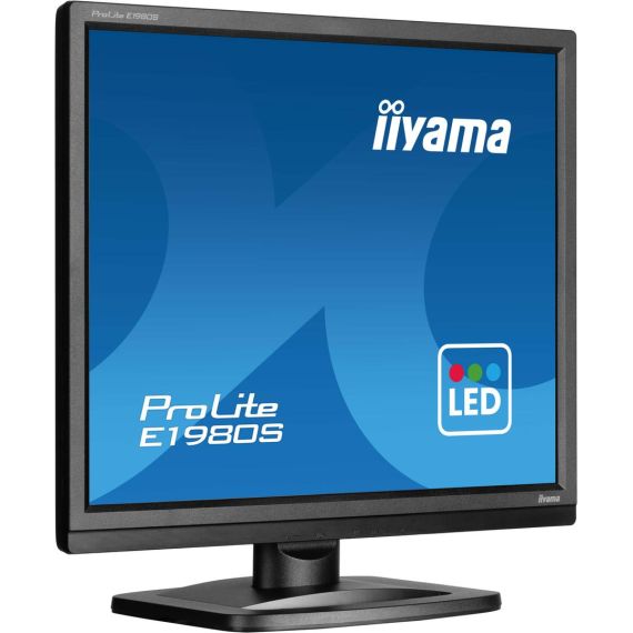 iiyama ProLite E1980S-B1 - LED monitor - 19" - 1280 x 1024 @ 75 H
