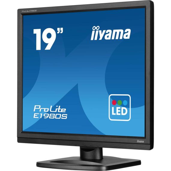 iiyama ProLite E1980S-B1 - LED monitor - 19" - 1280 x 1024 @ 75 H