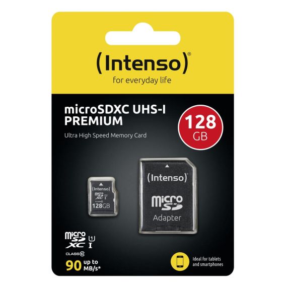 Intenso - Flash memory card (microSDXC to SD adapter in | 3423491