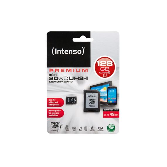 Intenso - Flash memory card (microSDXC to SD adapter in | 3423491
