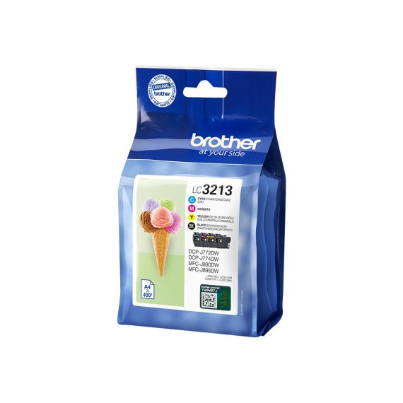 Brother LC3213 Value Pack - 4-pack - black, yellow, c | LC3213VAL