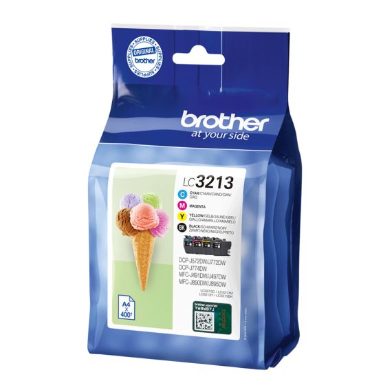 Brother LC3213 Value Pack - 4-pack - black, yellow, c | LC3213VAL