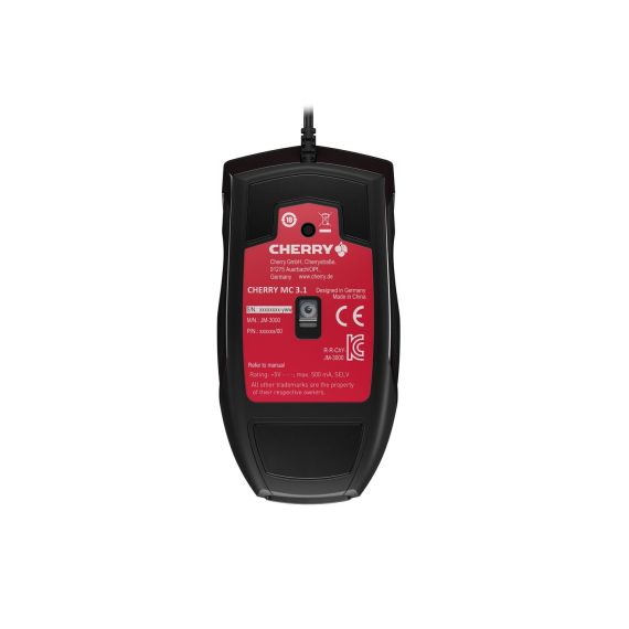 CHERRY MC 3.1 - Mouse - right and left-handed - optic | JM-3000-2