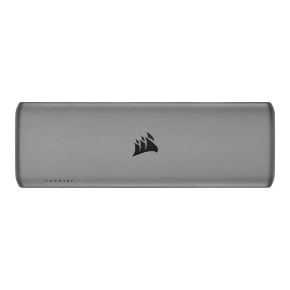 CORSAIR USB100 - Hub - 4 x SuperSpeed USB 3.0 + 3 | CU-9000003-EU