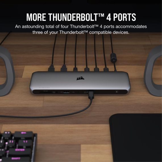 CORSAIR TBT200 - Docking station - Thunderbolt 4  | CU-9000002-EU