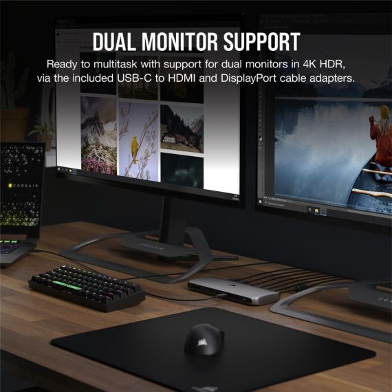 CORSAIR TBT200 - Docking station - Thunderbolt 4  | CU-9000002-EU