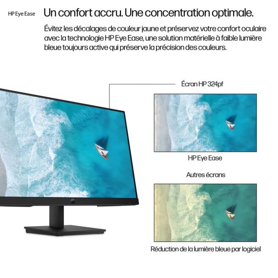 HP 324pf - Series 3 Pro - LED monitor - 24" (23.8"  | 9U5J5UT#ABB